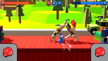 Ragdoll Wrestlers - 2 Player اسکرین شاٹ 1