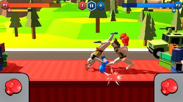 Ragdoll Wrestlers - 2 Player 截圖 1