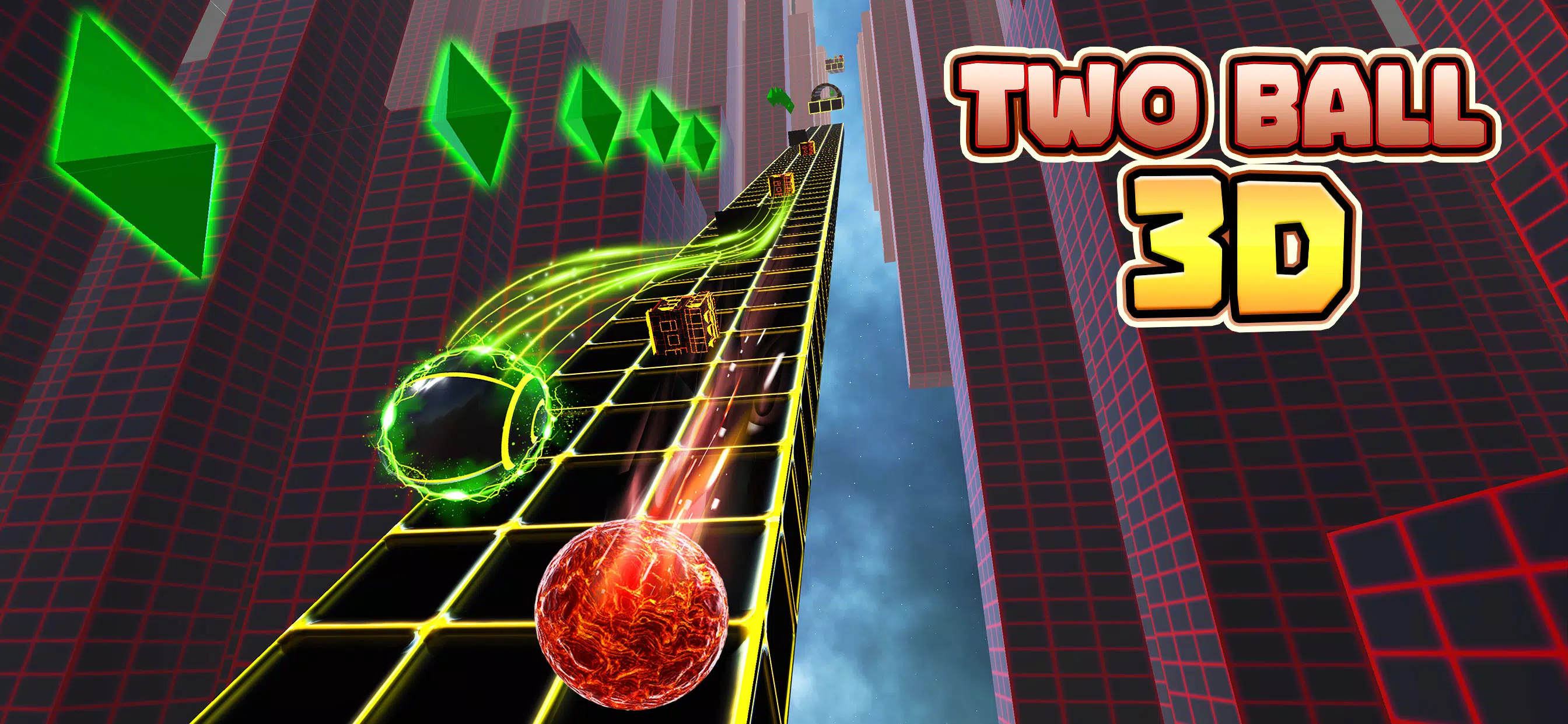 TWO BALL 3D jogo online gratuito em