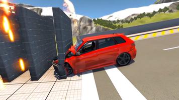 Beam Drive Car Crash Game capture d'écran 1