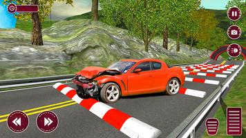 Beam Drive Car Crash Game capture d'écran 2