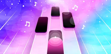 Magic Pink Tiles: Piano Game