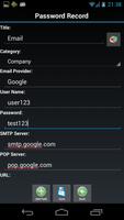 Password Safe تصوير الشاشة 1
