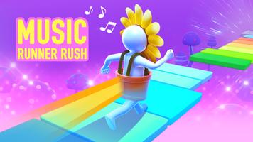 Music Runner Rush الملصق