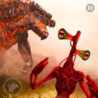 Siren Head Godzilla Fight 3D biểu tượng