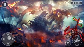 Siren Head Godzilla Fight 3D ảnh chụp màn hình 3
