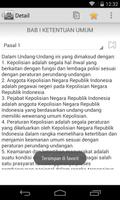 UU Kepolisian capture d'écran 2