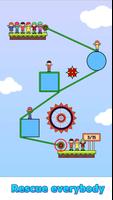Rope Hero : Puzzle Physics Game capture d'écran 2