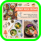 Resep Rice Bowl icône
