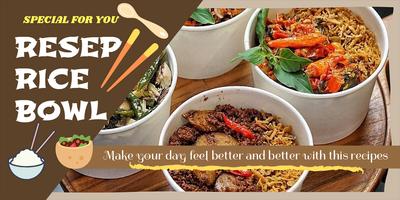 Resep Rice Bowl Affiche