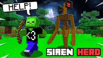 Siren Head Game for MCPE capture d'écran 3