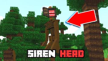 Siren Head Game for MCPE Affiche