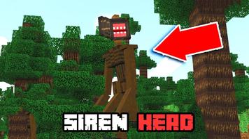 Siren Head Game for MCPE plakat