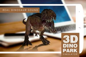 Simulator taman Dinosaur 3D syot layar 1