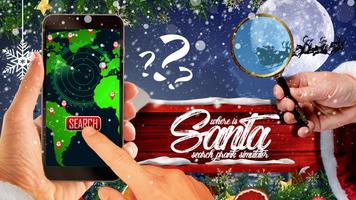 Santa tracker Where is Santa Сlaus prank game Plakat