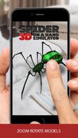 3D spider on a hand simulator screenshot 2