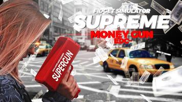 Supreme fidget money gun simulator edc toys screenshot 1