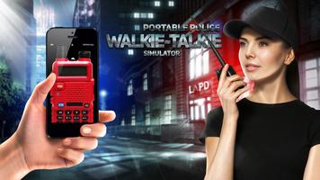 3 Schermata Portable police walkie-talkie