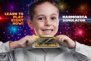 Play Harmonica prank game simu Ekran Görüntüsü 3