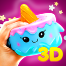 3D Squishyおもちゃkawaiiソフトストレス解放ゲ APK