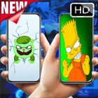 Happy Tree And Bart Wallpaper icon