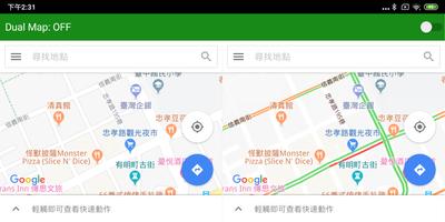 Dual Maps - Two Map Types screenshot 1