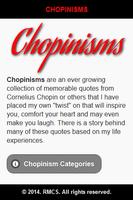 Chopinisms poster