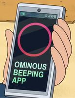 OMINOUS BEEPING APP (Rick&Morty's) Affiche