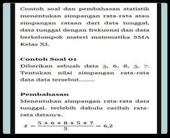 Statistika Data Simpangan Rata-Rata screenshot 1