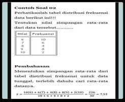 Statistika Data Simpangan Rata-Rata screenshot 3