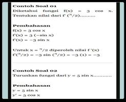 Afgeleide trigonometriefunctie screenshot 3