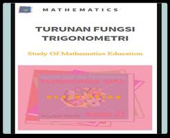 Afgeleide trigonometriefunctie-poster