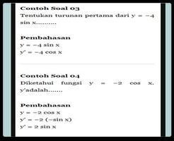 Derivative Trigonometry Function screenshot 2