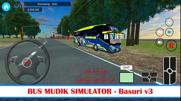 Bus Mudik Simulator - Basuri الملصق