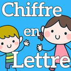 Chiffre en lettre icône