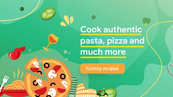 Italian recipes app 海報