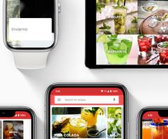 Aplicación de recetas cócteles captura de pantalla 1