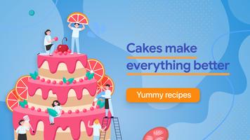 Cake recipes poster