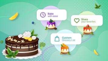 برنامه‌نما دستور پخت کیک - مخلوط آسان عکس از صفحه