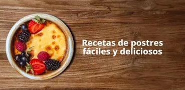 Recetas de postres