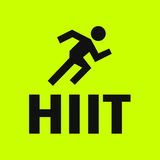 HIIT 锻炼应用程序：高强度间歇训练 图标