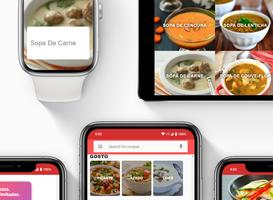 Sopas Receitas App imagem de tela 1