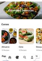 vegetarianas recetas app captura de pantalla 1