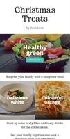 1 Schermata App di ricette vegetariane