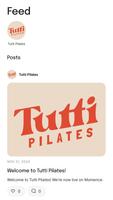 برنامه‌نما Tutti Pilates عکس از صفحه