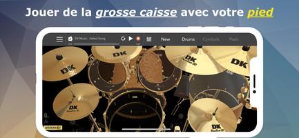 DrumKnee Batterie 3D - Drums Affiche