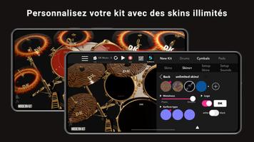 DrumKnee Batterie 3D - Drums Affiche