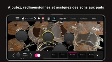 DrumKnee Batterie 3D - Drums capture d'écran 1