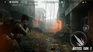 Justice Gun 2 3D Shooter Game screenshot 1