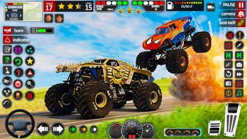 Jogo Derby Monster Truck 4x4 Cartaz